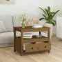 Honey brown solid pine wood coffee table 71x49x55 cm by vidaXL, Coffee table - Ref: Foro24-820939, Price: 109,76 €, Discount: %