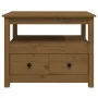 Honey brown solid pine wood coffee table 71x49x55 cm by vidaXL, Coffee table - Ref: Foro24-820939, Price: 109,76 €, Discount: %