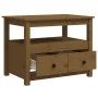 Honey brown solid pine wood coffee table 71x49x55 cm by vidaXL, Coffee table - Ref: Foro24-820939, Price: 109,76 €, Discount: %