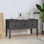 Solid gray pine wood coffee table 102x49x55 cm by vidaXL, Coffee table - Ref: Foro24-820943, Price: 119,51 €, Discount: %