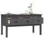 Solid gray pine wood coffee table 102x49x55 cm by vidaXL, Coffee table - Ref: Foro24-820943, Price: 119,51 €, Discount: %