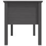 Solid gray pine wood coffee table 102x49x55 cm by vidaXL, Coffee table - Ref: Foro24-820943, Price: 121,01 €, Discount: %