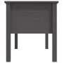 Solid gray pine wood coffee table 102x49x55 cm by vidaXL, Coffee table - Ref: Foro24-820943, Price: 119,51 €, Discount: %