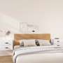 Wand-Nachttische 2 Stück weiß 50x36x40 cm von vidaXL, Schließfächer und Lagerschränke - Ref: Foro24-820979, Preis: 91,06 €, R...