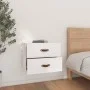 Wand-Nachttische 2 Stück weiß 50x36x40 cm von vidaXL, Schließfächer und Lagerschränke - Ref: Foro24-820979, Preis: 90,22 €, R...
