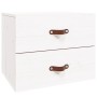 Wand-Nachttische 2 Stück weiß 50x36x40 cm von vidaXL, Schließfächer und Lagerschränke - Ref: Foro24-820979, Preis: 91,06 €, R...