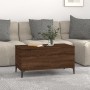 Brown oak plywood coffee table 90x44.5x45 cm by vidaXL, Coffee table - Ref: Foro24-819595, Price: 70,33 €, Discount: %