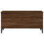 Mesa de centro madera contrachapada roble marrón 90x44,5x45 cm de vidaXL, Mesas de centro - Ref: Foro24-819595, Precio: 69,45...