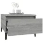 Side tables 2 units gray Sonoma plywood 50x46x35 cm by vidaXL, Side tables - Ref: Foro24-819529, Price: 59,10 €, Discount: %
