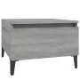 Side tables 2 units gray Sonoma plywood 50x46x35 cm by vidaXL, Side tables - Ref: Foro24-819529, Price: 59,10 €, Discount: %