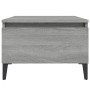 Side tables 2 units gray Sonoma plywood 50x46x35 cm by vidaXL, Side tables - Ref: Foro24-819529, Price: 70,23 €, Discount: %