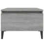 Side tables 2 units gray Sonoma plywood 50x46x35 cm by vidaXL, Side tables - Ref: Foro24-819529, Price: 59,10 €, Discount: %
