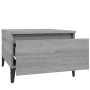 Side tables 2 units gray Sonoma plywood 50x46x35 cm by vidaXL, Side tables - Ref: Foro24-819529, Price: 70,23 €, Discount: %