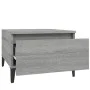 Side tables 2 units gray Sonoma plywood 50x46x35 cm by vidaXL, Side tables - Ref: Foro24-819529, Price: 59,10 €, Discount: %