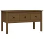 Solid pine honey brown coffee table 102x49x55 cm by vidaXL, Coffee table - Ref: Foro24-820944, Price: 118,79 €, Discount: %
