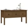 Solid pine honey brown coffee table 102x49x55 cm by vidaXL, Coffee table - Ref: Foro24-820944, Price: 118,79 €, Discount: %