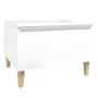 Beistelltisch aus glänzend weißem Sperrholz, 50 x 46 x 35 cm von vidaXL, Seitentische - Ref: Foro24-819504, Preis: 46,00 €, R...