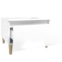 Beistelltisch aus glänzend weißem Sperrholz, 50 x 46 x 35 cm von vidaXL, Seitentische - Ref: Foro24-819504, Preis: 46,59 €, R...