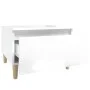 Glossy white plywood side table 50x46x35 cm by vidaXL, Side tables - Ref: Foro24-819504, Price: 46,00 €, Discount: %