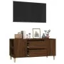 Mueble para TV madera contrachapada marrón roble 102x44,5x50 cm de vidaXL, Muebles TV - Ref: Foro24-819603, Precio: 84,43 €, ...