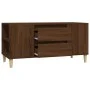 Mueble para TV madera contrachapada marrón roble 102x44,5x50 cm de vidaXL, Muebles TV - Ref: Foro24-819603, Precio: 84,43 €, ...