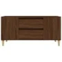 Mueble para TV madera contrachapada marrón roble 102x44,5x50 cm de vidaXL, Muebles TV - Ref: Foro24-819603, Precio: 84,43 €, ...