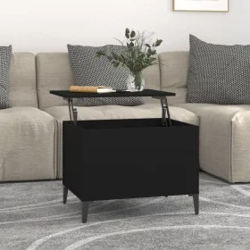 Couchtisch aus schwarzem Sperrholz, 60 x 44,5 x 45 cm von vidaXL, Couchtisch - Ref: Foro24-819573, Preis: 64,83 €, Rabatt: %