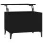 Couchtisch aus schwarzem Sperrholz, 60 x 44,5 x 45 cm von vidaXL, Couchtisch - Ref: Foro24-819573, Preis: 64,83 €, Rabatt: %