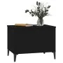 Mesa de centro madera contrachapada negro 60x44,5x45 cm de vidaXL, Mesas de centro - Ref: Foro24-819573, Precio: 64,83 €, Des...