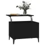Mesa de centro madera contrachapada negro 60x44,5x45 cm de vidaXL, Mesas de centro - Ref: Foro24-819573, Precio: 64,83 €, Des...