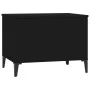 Couchtisch aus schwarzem Sperrholz, 60 x 44,5 x 45 cm von vidaXL, Couchtisch - Ref: Foro24-819573, Preis: 64,83 €, Rabatt: %