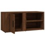 Mueble para TV madera contrachapada roble marrón 80x31,5x36 cm de vidaXL, Muebles TV - Ref: Foro24-819450, Precio: 45,45 €, D...