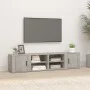 TV-Schrank 2 Einheiten betongraues Sperrholz 80x31,5x36cm von vidaXL, TV-Möbel - Ref: Foro24-819445, Preis: 71,58 €, Rabatt: %