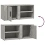 TV-Schrank 2 Einheiten betongraues Sperrholz 80x31,5x36cm von vidaXL, TV-Möbel - Ref: Foro24-819445, Preis: 71,58 €, Rabatt: %