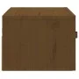 Wall bedside table 2 pcs honey brown 40x29.5x22 cm by vidaXL, Lockers and storage cabinets - Ref: Foro24-820993, Price: 49,56...
