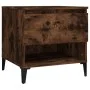 Side table made of smoked oak plywood, measuring 50x46x50 cm. by vidaXL, Side tables - Ref: Foro24-819558, Price: 52,44 €, Di...