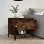 Side table made of smoked oak plywood, measuring 50x46x50 cm. by vidaXL, Side tables - Ref: Foro24-819558, Price: 52,44 €, Di...