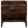 Side table made of smoked oak plywood, measuring 50x46x50 cm. by vidaXL, Side tables - Ref: Foro24-819558, Price: 53,08 €, Di...