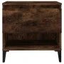 Side table made of smoked oak plywood, measuring 50x46x50 cm. by vidaXL, Side tables - Ref: Foro24-819558, Price: 52,44 €, Di...