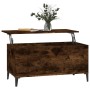 Couchtisch aus geräuchertem Eichensperrholz 90x44,5x45 cm von vidaXL, Couchtisch - Ref: Foro24-819593, Preis: 68,29 €, Rabatt: %