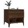 Beistelltische 2 Einheiten braunes Eichensperrholz 50x46x50 cm von vidaXL, Seitentische - Ref: Foro24-819563, Preis: 79,87 €,...