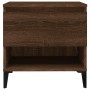 Beistelltische 2 Einheiten braunes Eichensperrholz 50x46x50 cm von vidaXL, Seitentische - Ref: Foro24-819563, Preis: 79,87 €,...