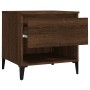 Beistelltische 2 Einheiten braunes Eichensperrholz 50x46x50 cm von vidaXL, Seitentische - Ref: Foro24-819563, Preis: 79,87 €,...