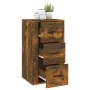 Smoked oak plywood sideboard 40x33x70 cm by vidaXL, Sideboards - Ref: Foro24-819425, Price: 71,70 €, Discount: %