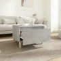 Mesa auxiliar de madera contrachapada gris hormigón 50x46x35 cm de vidaXL, Mesas auxiliares - Ref: Foro24-819508, Precio: 42,...