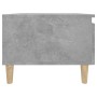 Beistelltisch aus betongrauem Sperrholz, 50 x 46 x 35 cm von vidaXL, Seitentische - Ref: Foro24-819508, Preis: 42,56 €, Rabat...