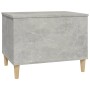 Mesa de centro madera contrachapada gris hormigón 60x44,5x45 cm de vidaXL, Mesas de centro - Ref: Foro24-819568, Precio: 74,9...