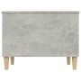 Mesa de centro madera contrachapada gris hormigón 60x44,5x45 cm de vidaXL, Mesas de centro - Ref: Foro24-819568, Precio: 74,9...