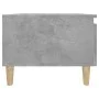 Side tables 2 units concrete gray plywood 50x46x35 cm by vidaXL, Side tables - Ref: Foro24-819509, Price: 72,85 €, Discount: %
