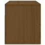 Wand-Nachttische 2 Stück honigbraun 50x36x40 cm von vidaXL, Schließfächer und Lagerschränke - Ref: Foro24-820983, Preis: 86,1...